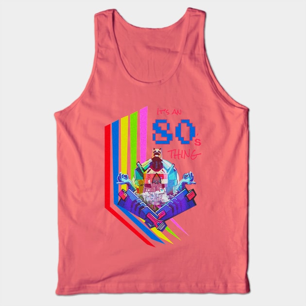 80s Transformation Tank Top by Ace13creations